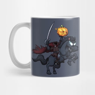 Creepy Halloween Horseman Mug